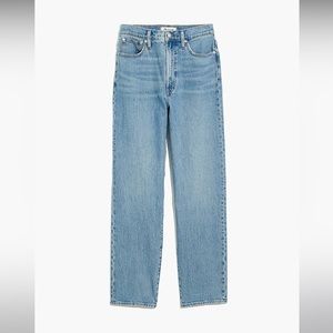 Madewell NWOT The Perfect Vintage Hoye Straight Jean Size 28